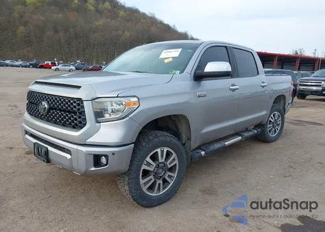 2019 Toyota Tundra Platinum 5.7L V8 из США, поврежденный, VIN 5TFAY5F11KX848702